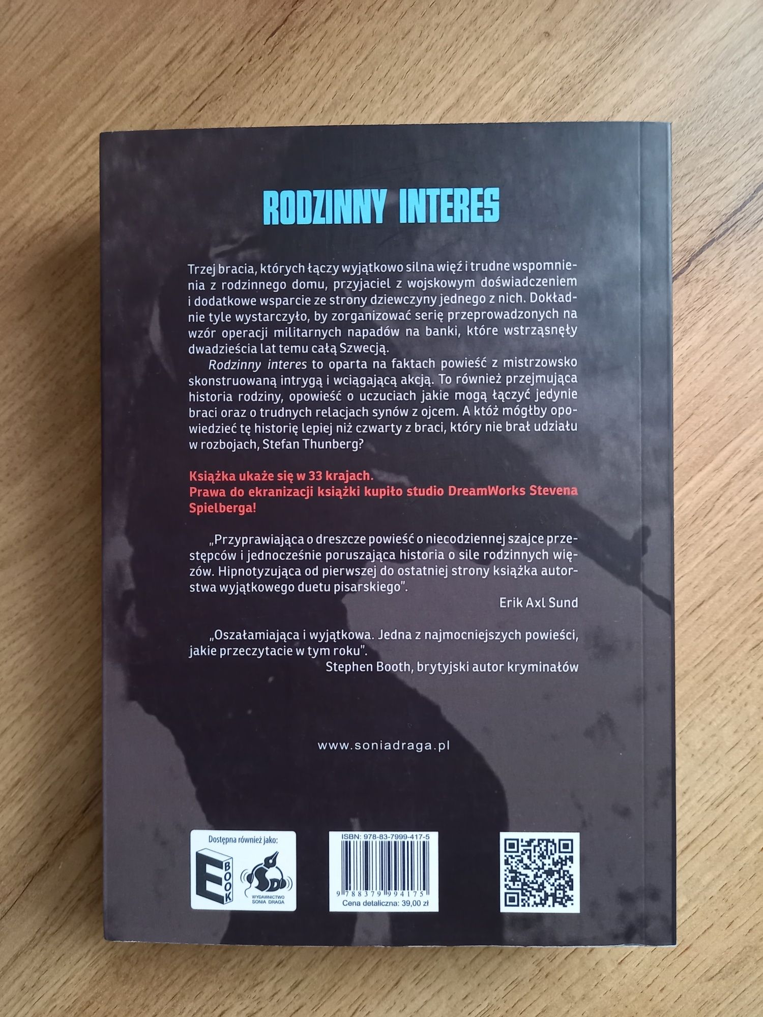 Rodzinny interes - Roslund