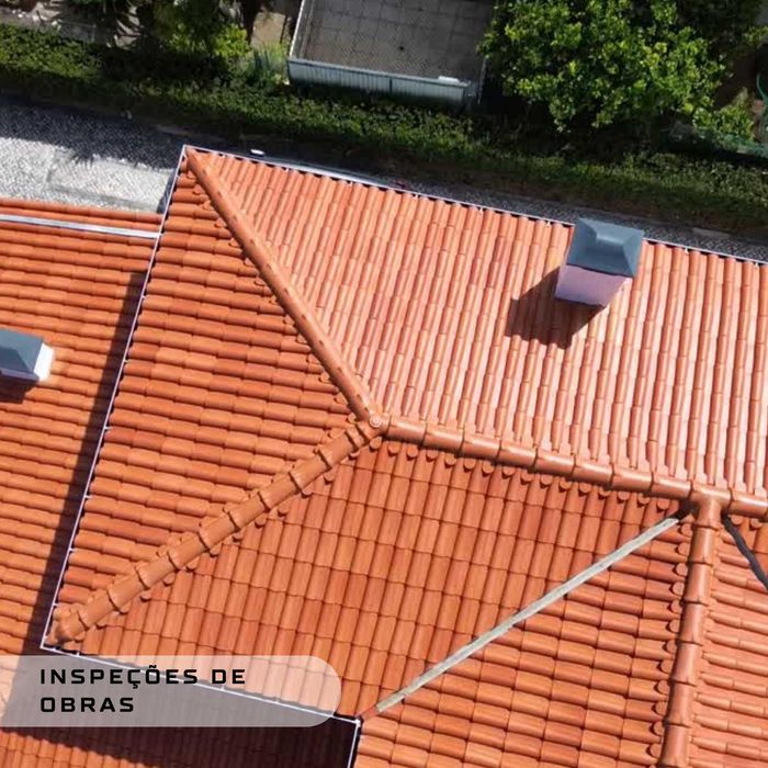 Filmagem de Drone Inspeção de obras Construção Telhados