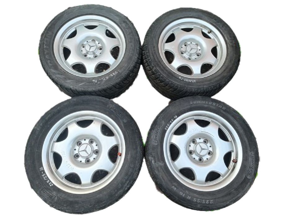 Conjunto de jantes MERCEDES-BENZ Três volumes (W124)