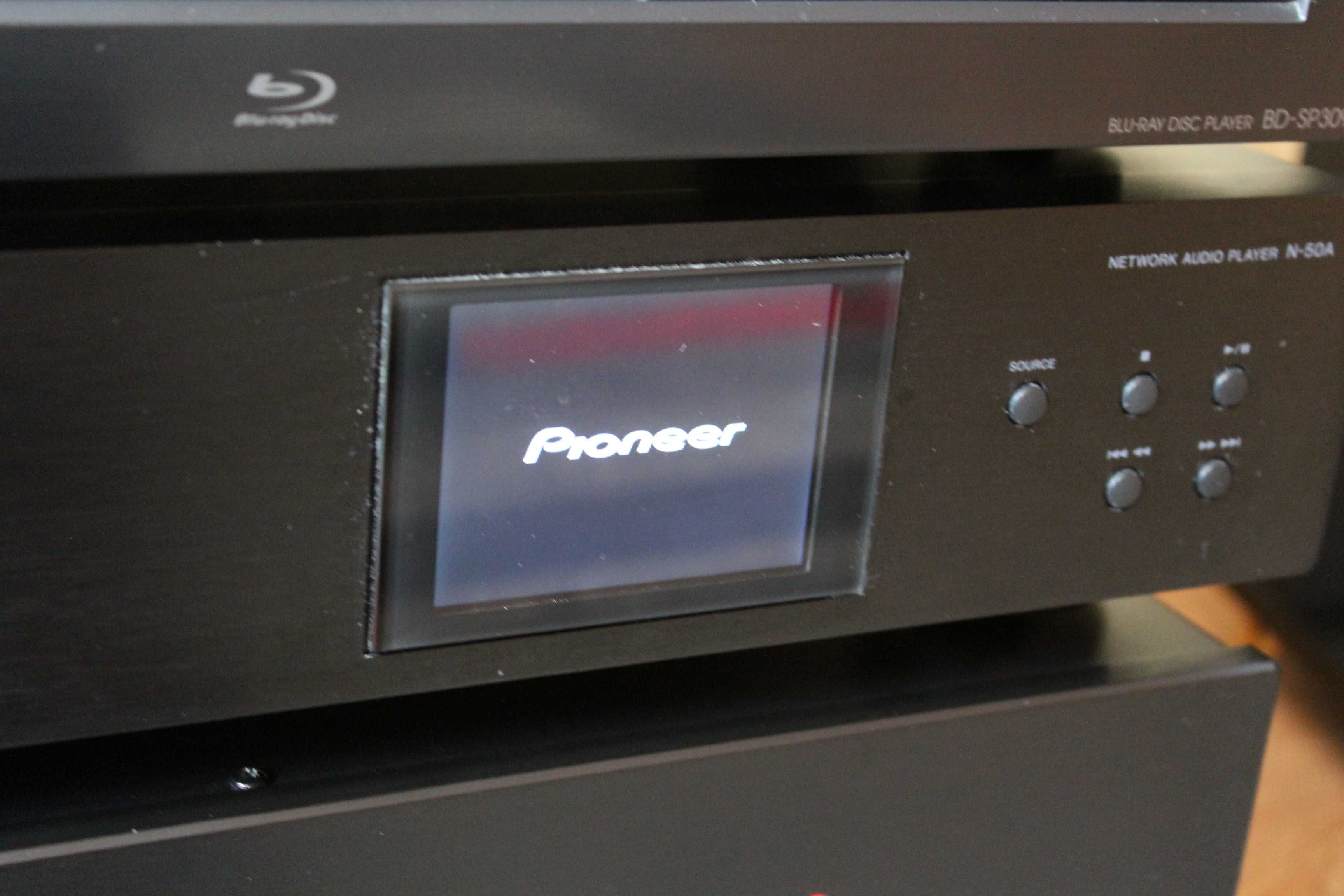 Pioneer N-50A odtwarzacz sieciowy DAC USB streamer radio pilot czarny