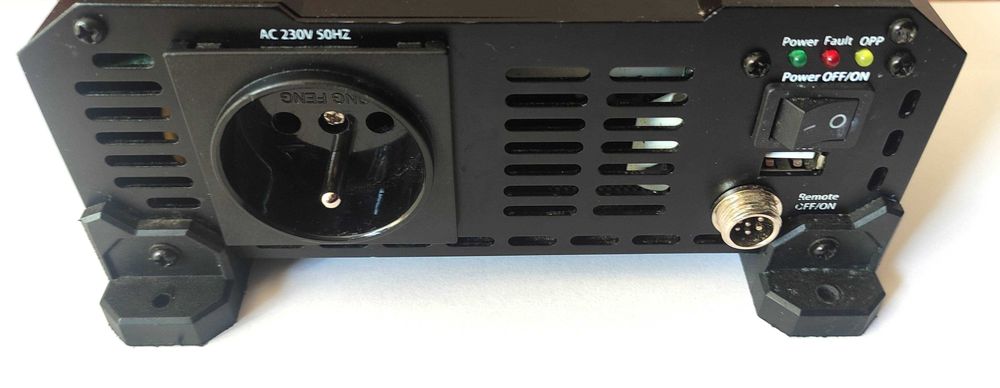 Conversor Inversor 12V para 230V Onda Pura 600W