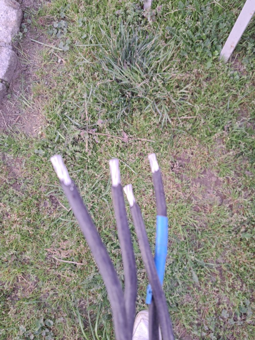 Kabel zasilający aluminiowy napowietrzny 4x25 60m