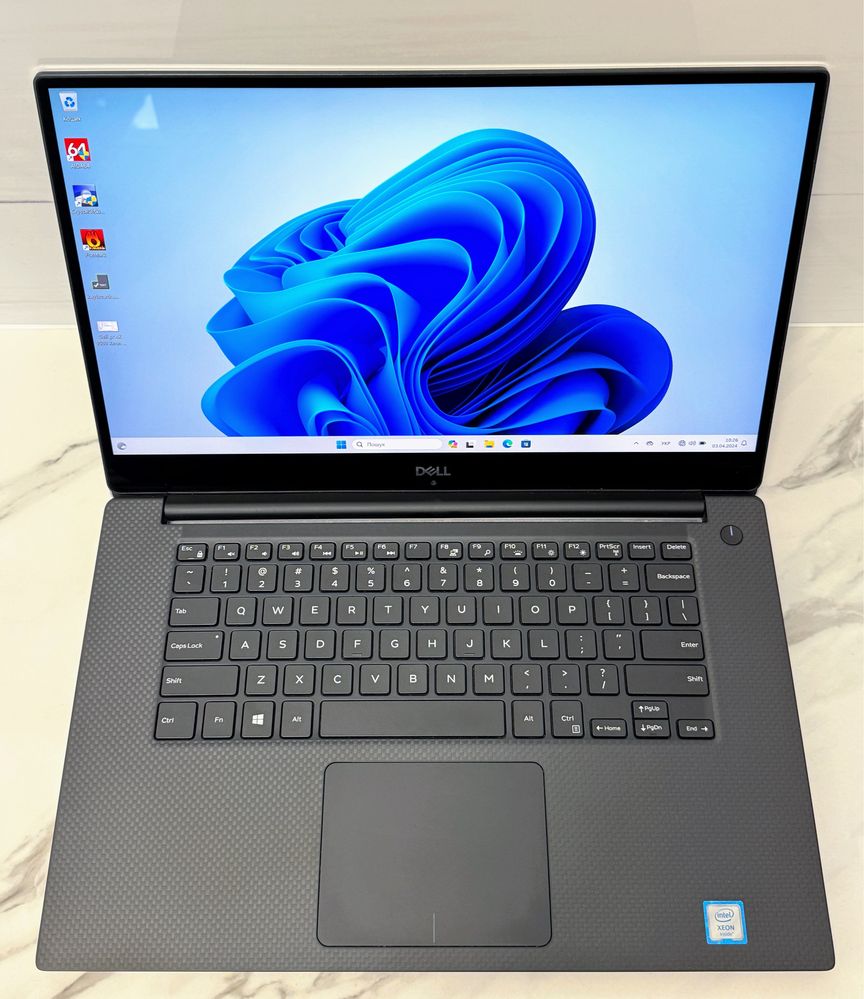 DELL Precision 5530 15.6"Touch 4K IPS|Xeon E-2176M|32GB|512SSD|P1000