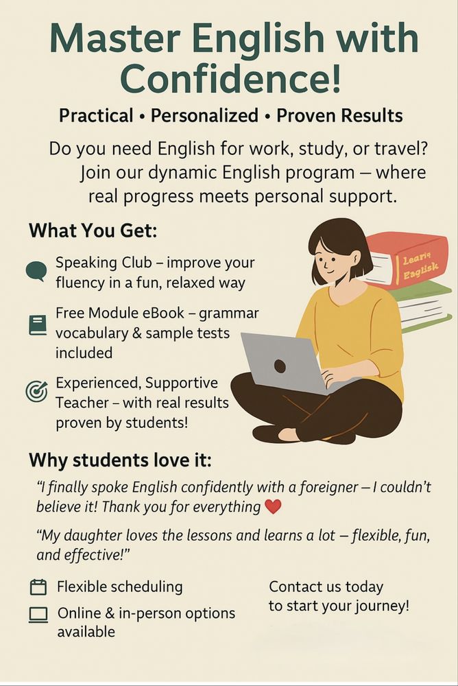 English tutor/ Репетитор англійської мови