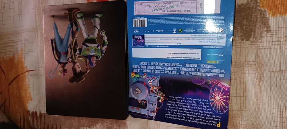 2 Blu-ray•  TOY STORY4 ( Novo)