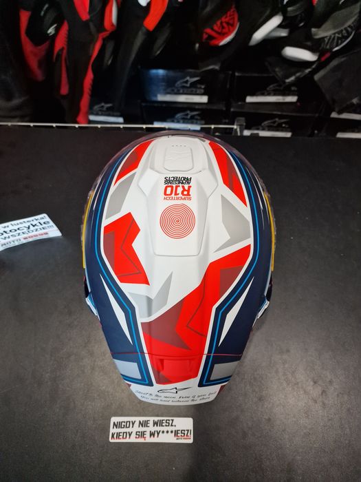 MotoSzafa Kask ALPINESTARS SUPERTECH R10 ACOSTA Limited Edition gratis