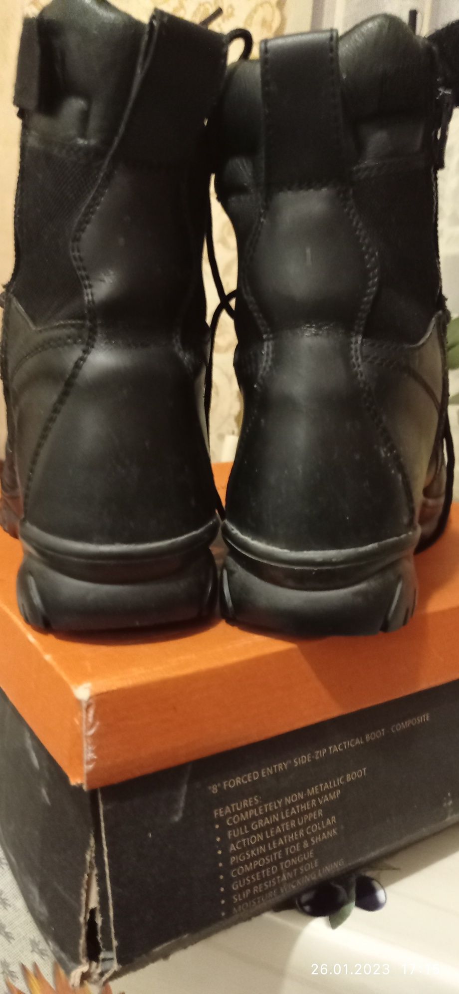 Пропонуються поліцейські чоловічі черевики  фірми ROTHCO