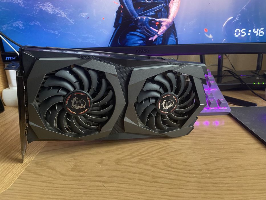 Відеокарта MSI gaming 1660 стан 10/10