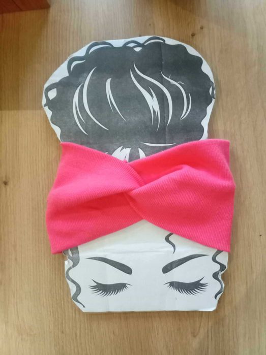 OPASKA na jesień, Turban bawełniana rozciągliwa.