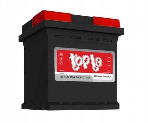 NOWY Akumulator Topla TAB ENERGY 45Ah 400A P+ Gwar. 24 mies./FAKTURA