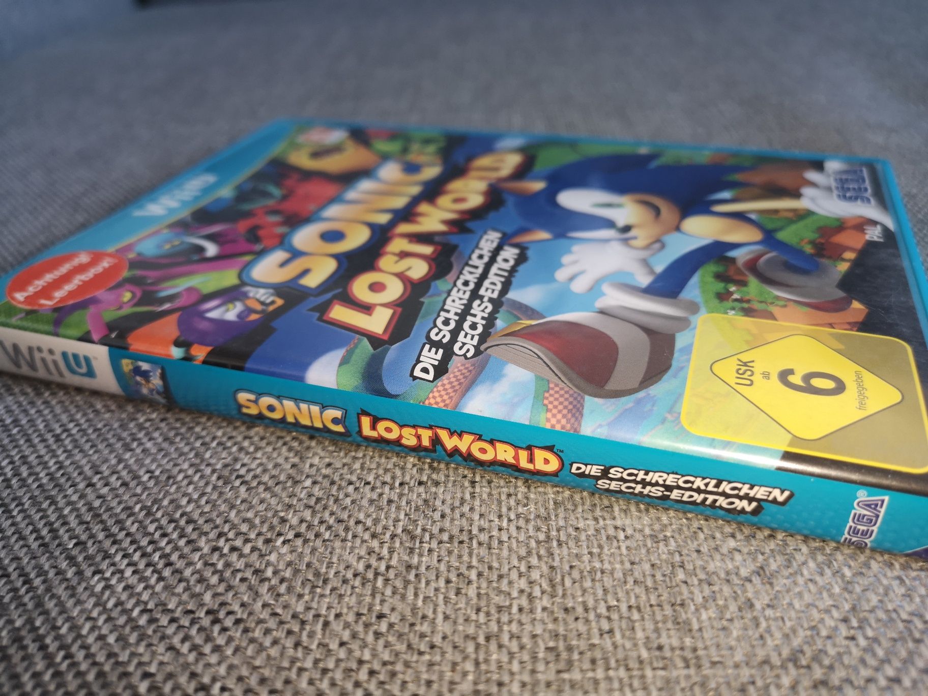 Sonic Lost World Wii U Nintendo gra ANG (stan bdb+) sklep Ursus