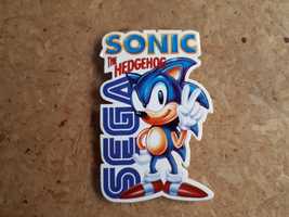 Autocolante Sega Sonic (original de 1993, raro)