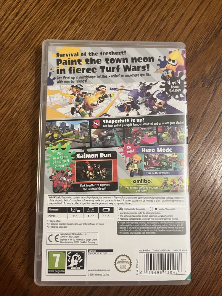 Gra Splatoon 2 Nintendo Switch