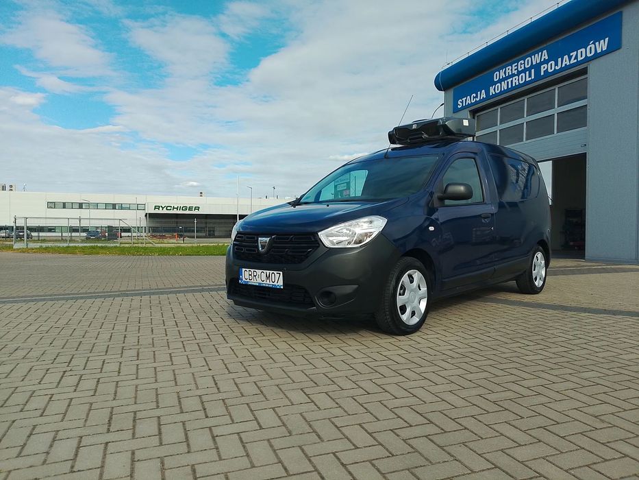 Dacia Dokker L2 Long Maxi Nowa Izoterma Chłodnia Zanotti 220V PL na stoku Pb+LPG  Więcej ofert drzwi boczne też Diesel gwarancja finansowanie