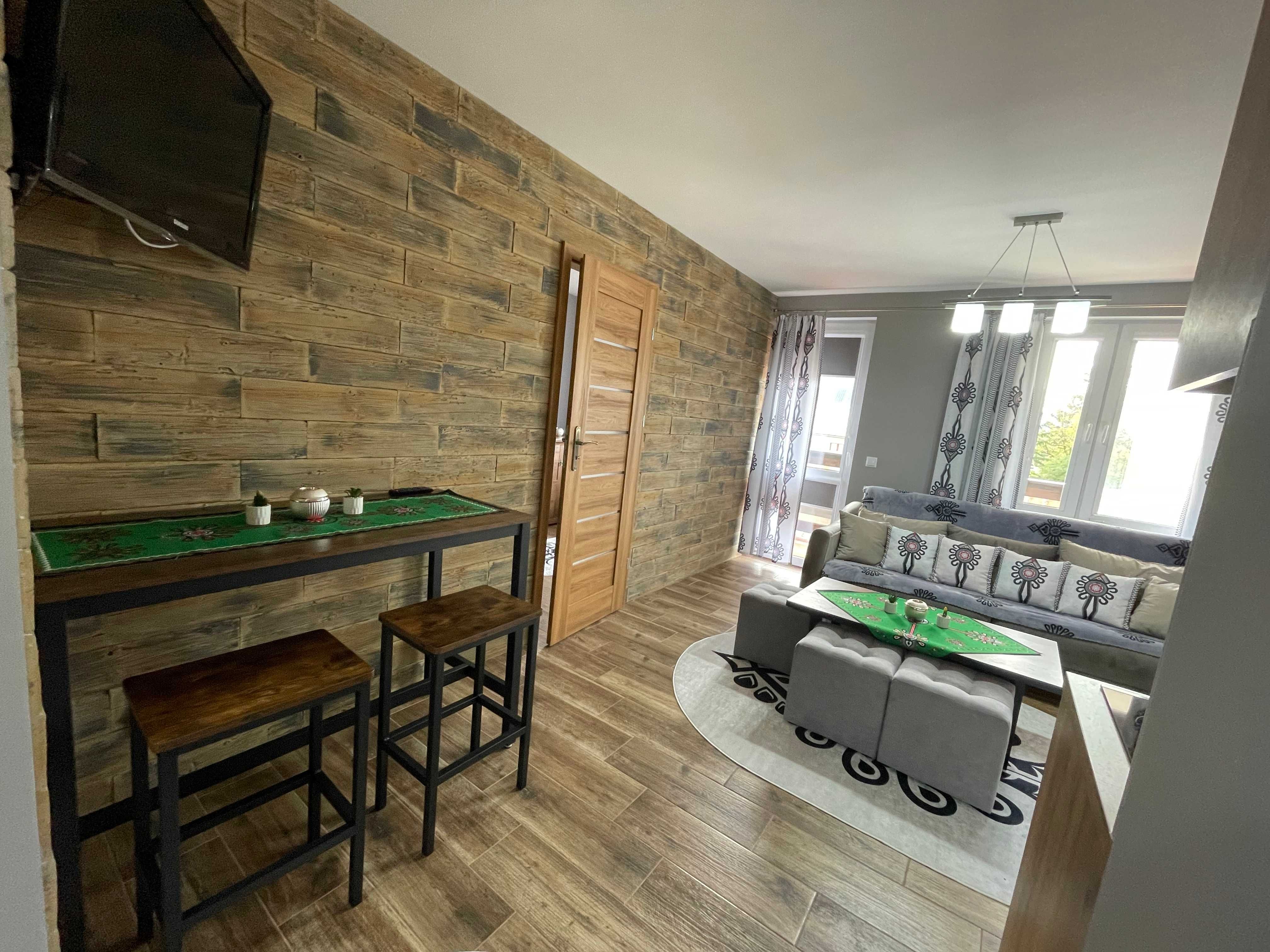 Apartament "U Janicka" z widokiem na Giewont, 100m od Krupówek