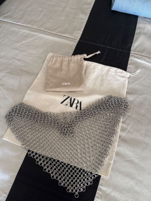 Cinto metálico Zara!