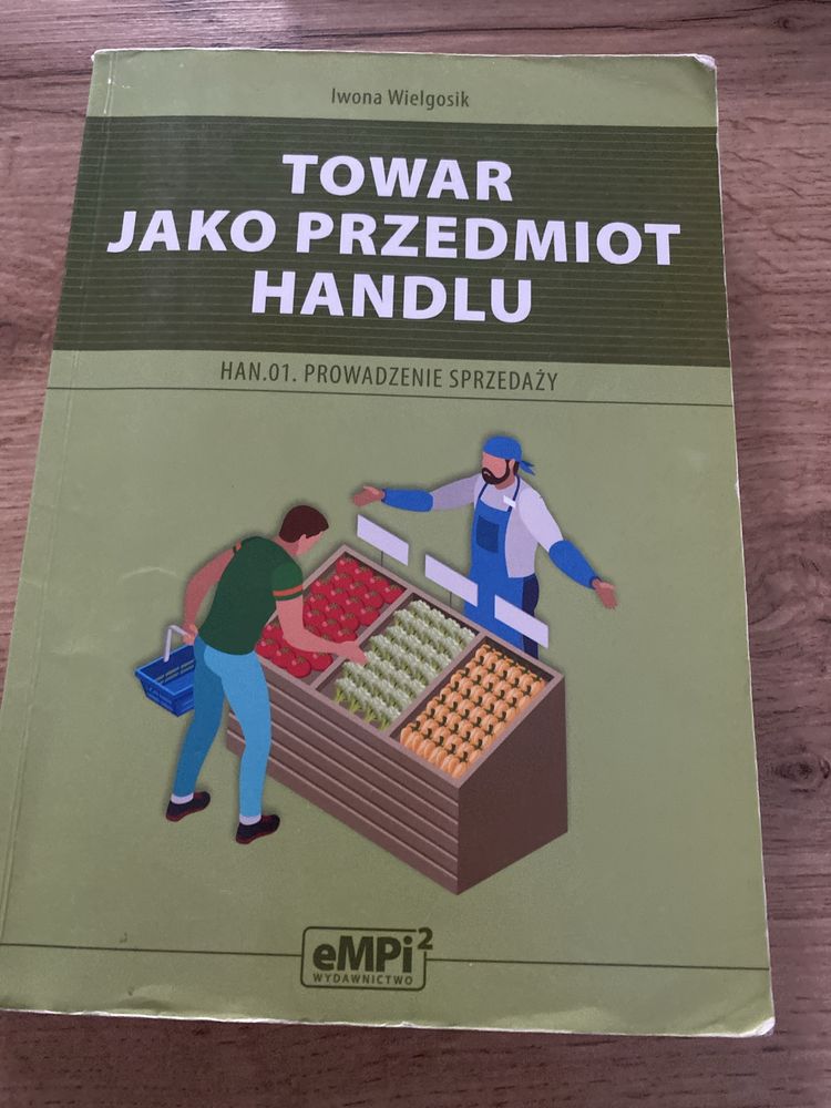 Podręcznik towar jako przedmiot handlu.