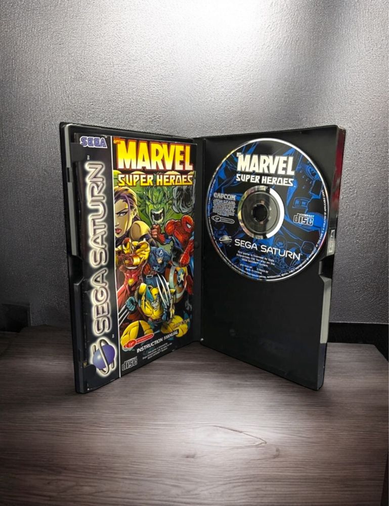 Sega Saturn Marvel Super Heroes Game