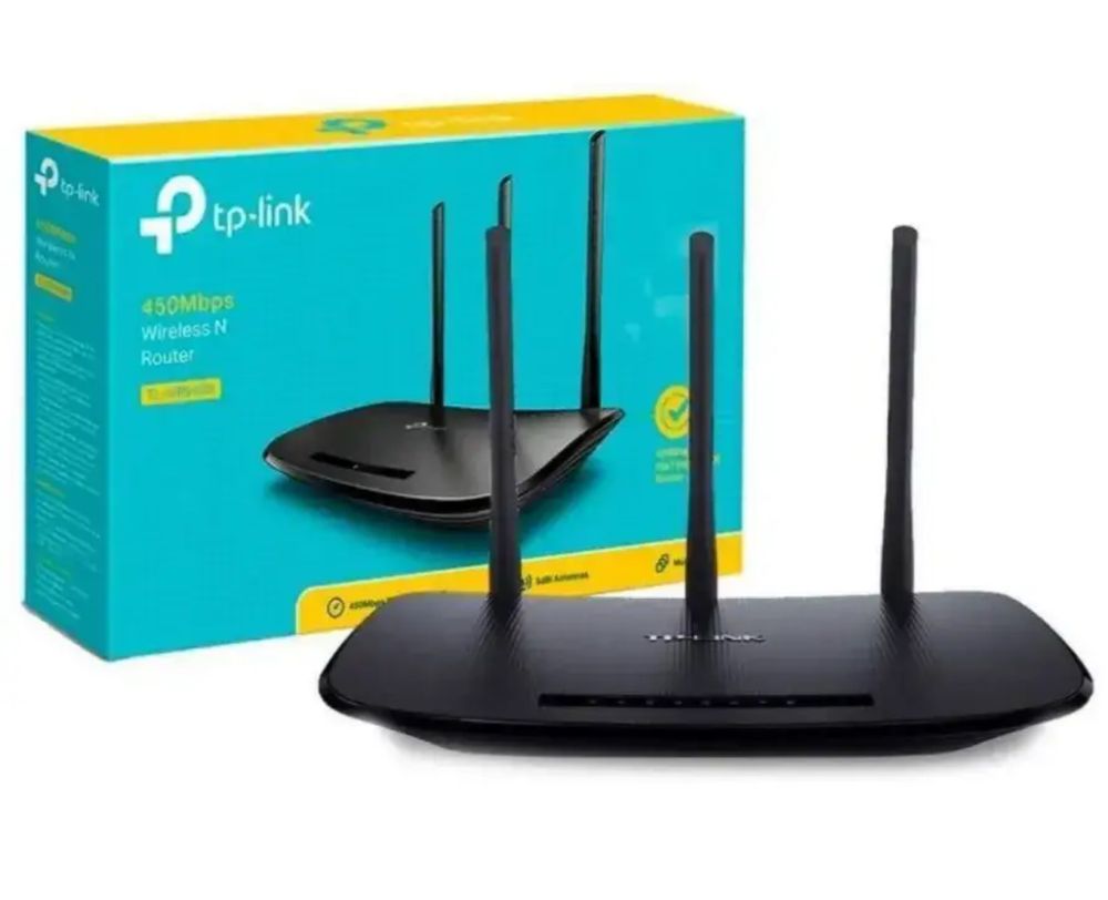 Wi-Fi роутер TP-Link WR940N, 450 Мбіт/с, 100/1000 Мбіт/с, 2,4ГГц