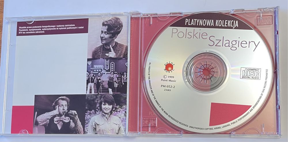 Polskie szlagiery platynowa kolekcja cd