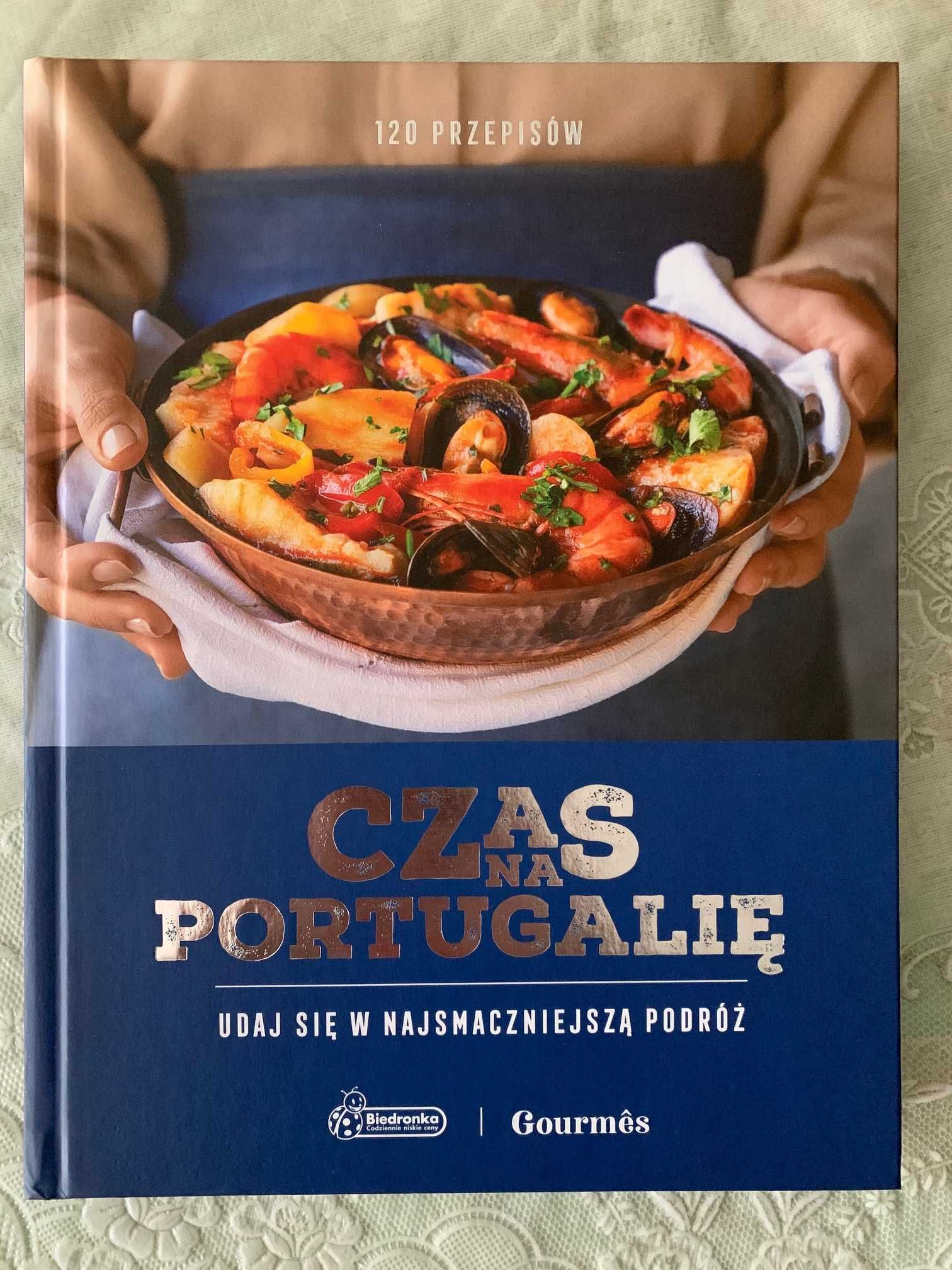 Czas na Portugalię-książka kucharska,nowa