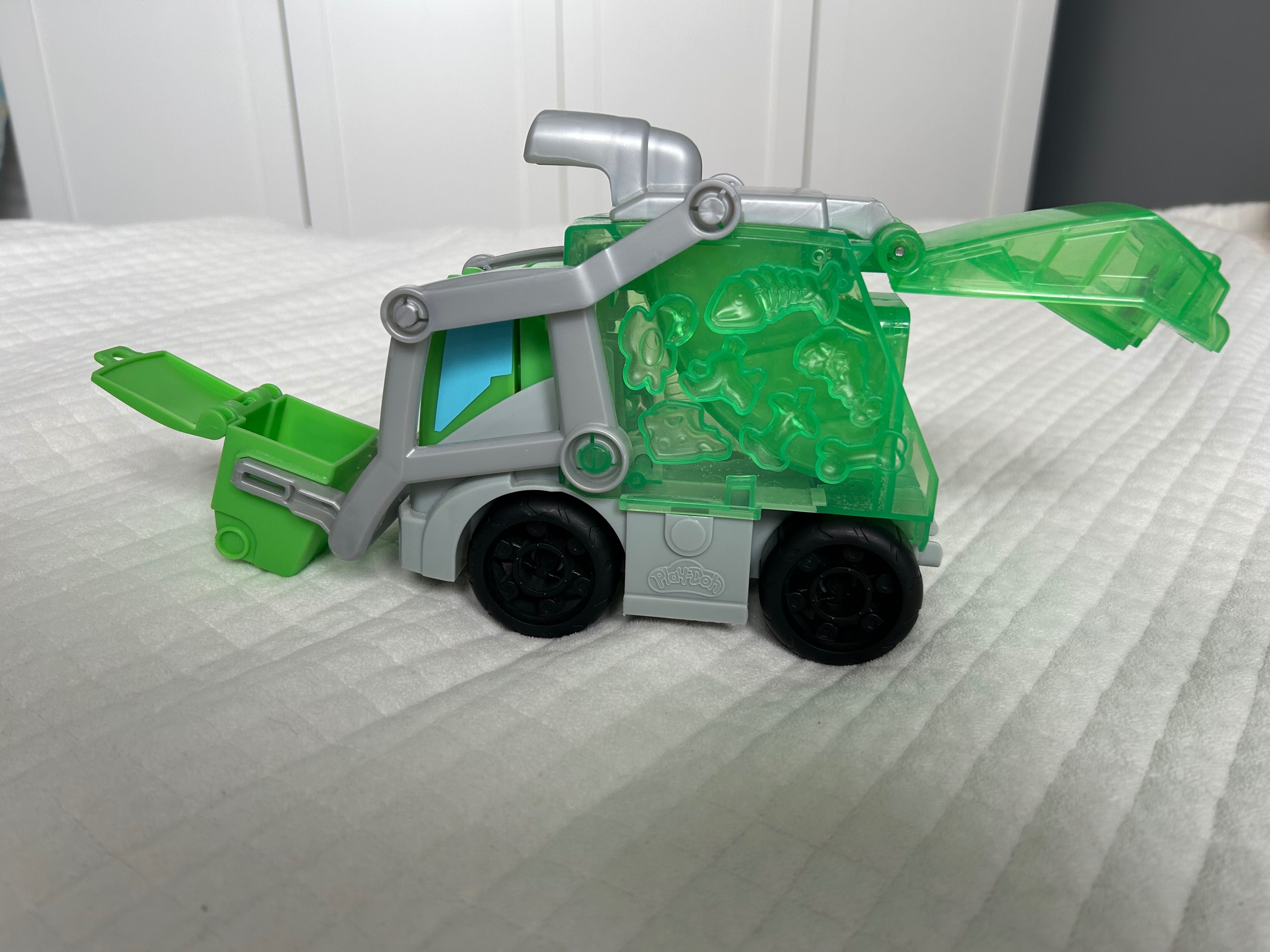 Śmieciarka play doh ciastolina