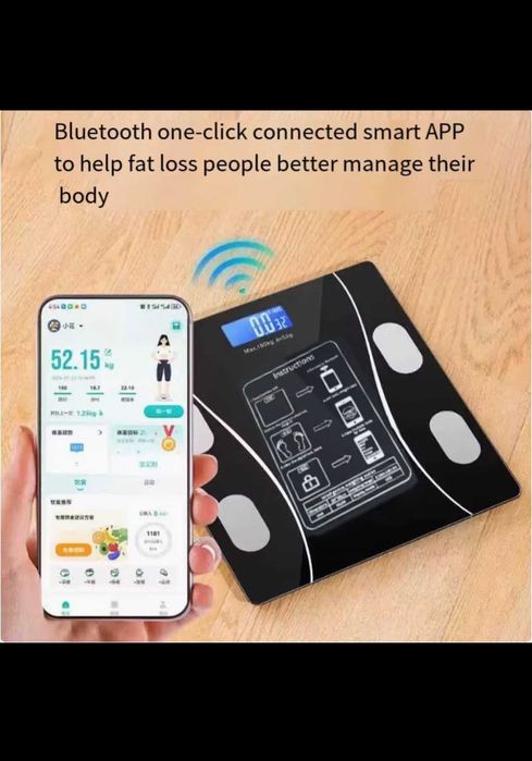 Waga dla aktywnych Bluetooth