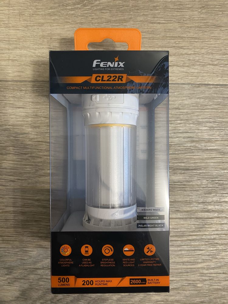 Ліхтар кемпінговий Fenix CL22R з акумулятором