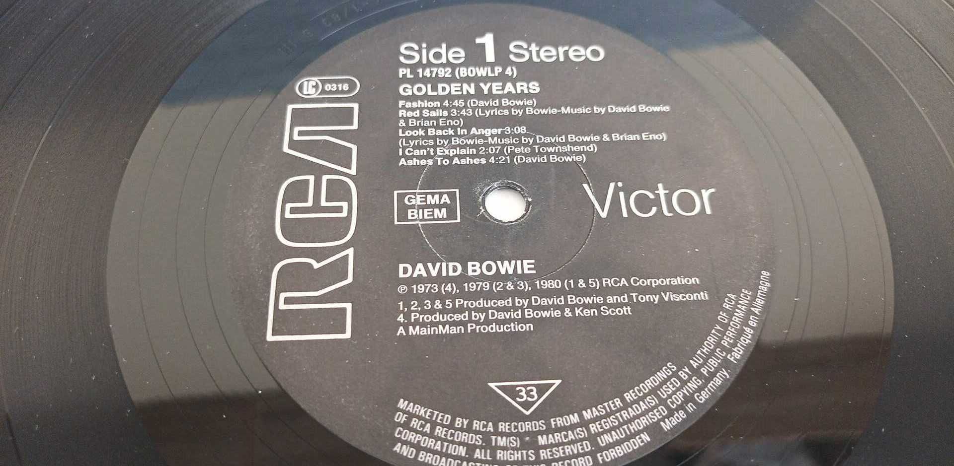 David Bowie – Golden Years , 1983 PŁYTA WINYLOWA