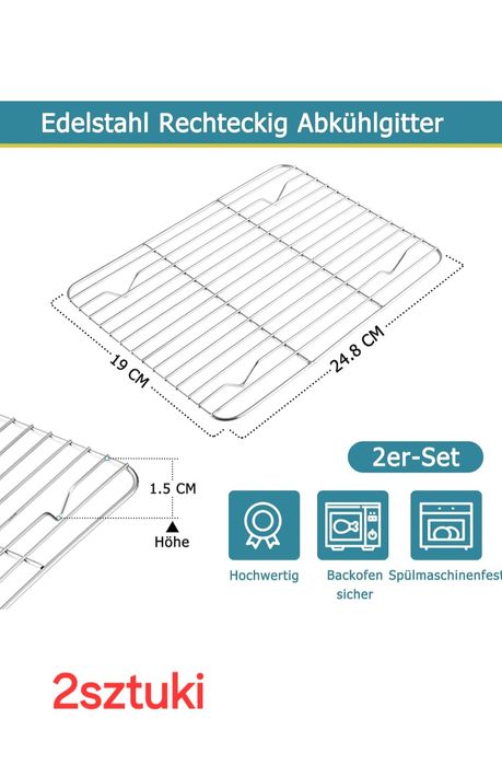 kratki do pieczenia w piekarniku ,chłodzące do grillowania 7 szt.