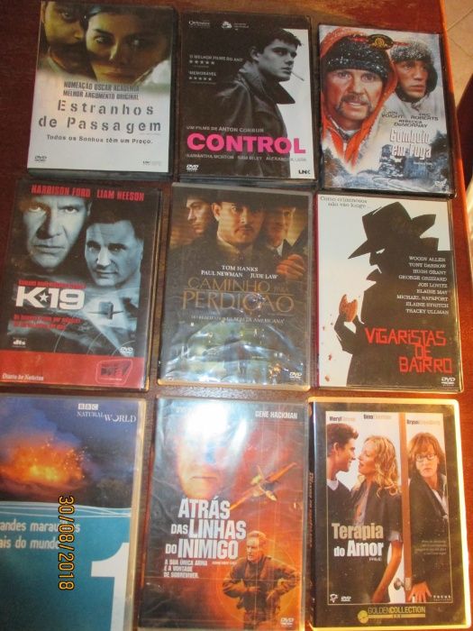 Dvd's de filmes -originais