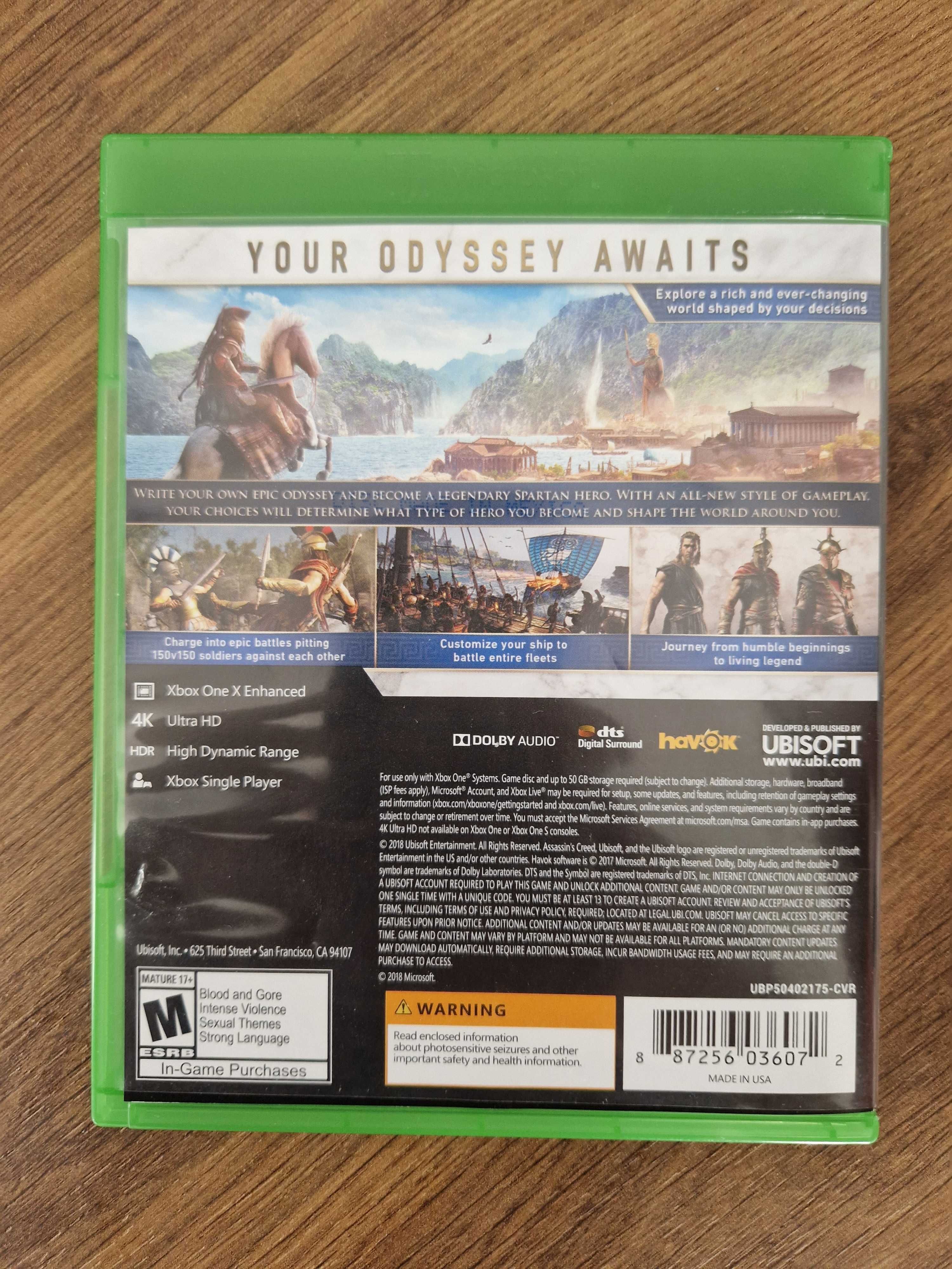 1Диски для XBOX One (Assassin's Creed Odyssey)