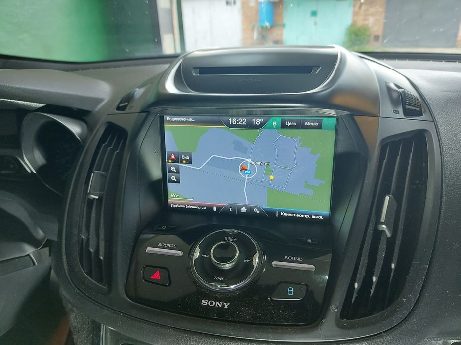 Магнітола Sync 2 для Форд Ескейп Куга