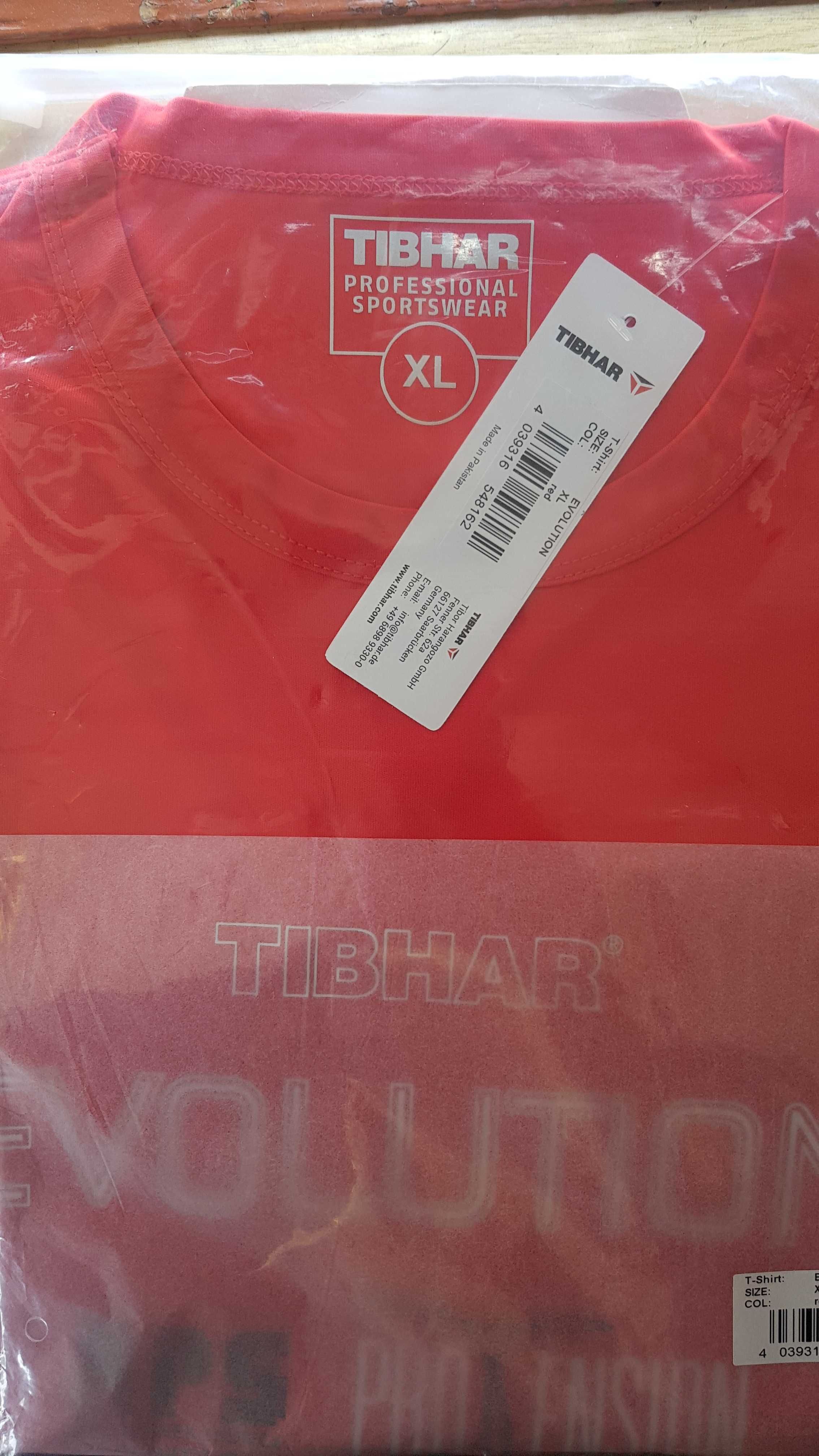 T-Shirt Tibhar Evolution XL,Butterfly,Stiga,Andro,Donic,Joola
