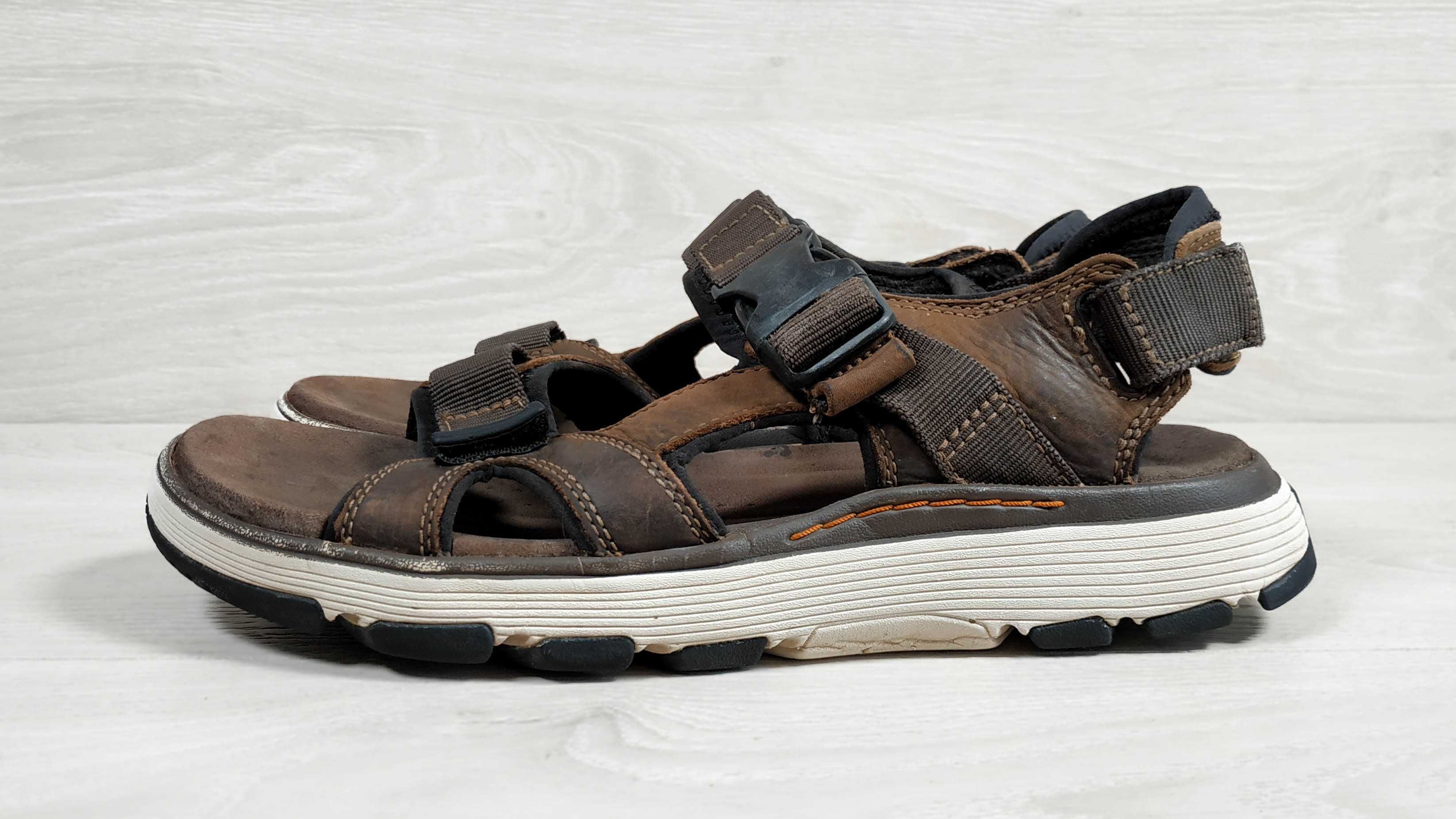 Шкіряні чоловічі сандалі Clarks оригінал, розмір 42 (мужские сандалии)