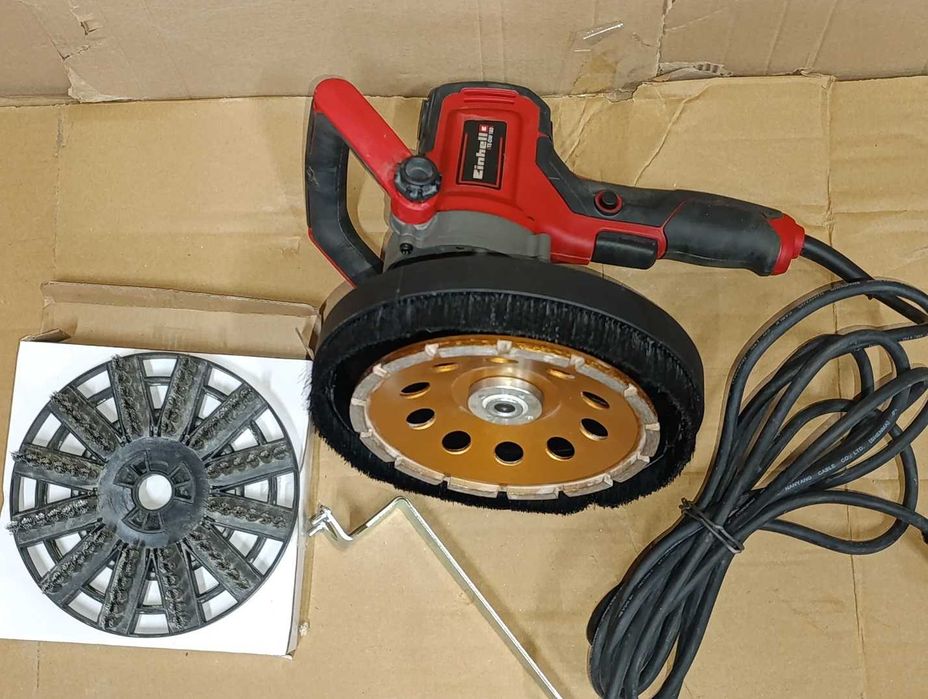 Szlifierka do betonu 1300W 180mm Einhell TE-DW 180 z regulacją obrotów