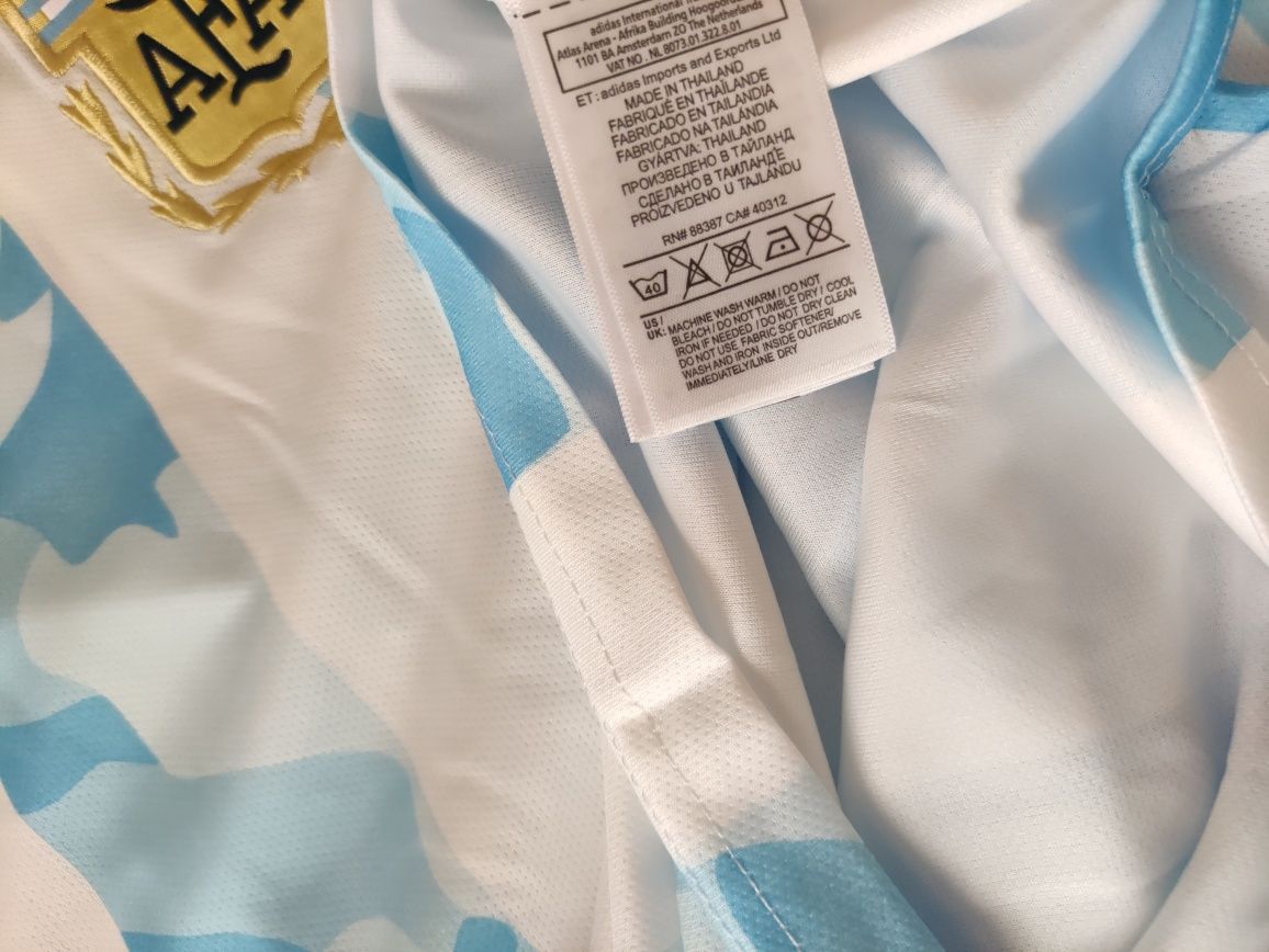 Argentyna r.L 2021/22 koszulka piłkarska DOM nowa, z metkami, outlet