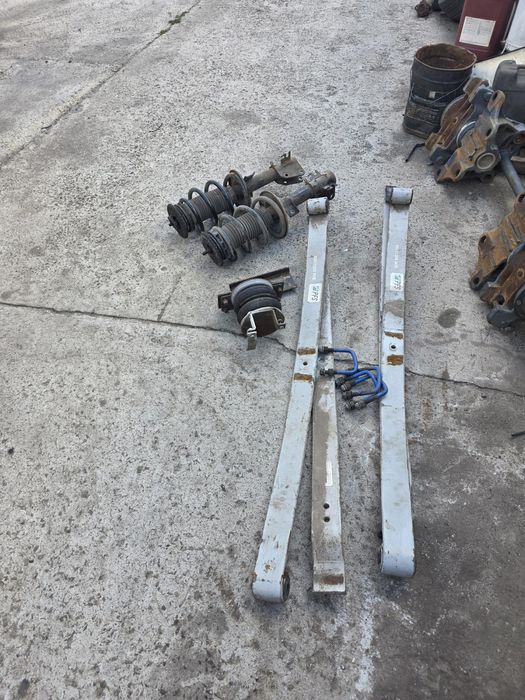 Пневмоподвеска , передние пневмостойки Рено Мастер 3, Опель Мовано