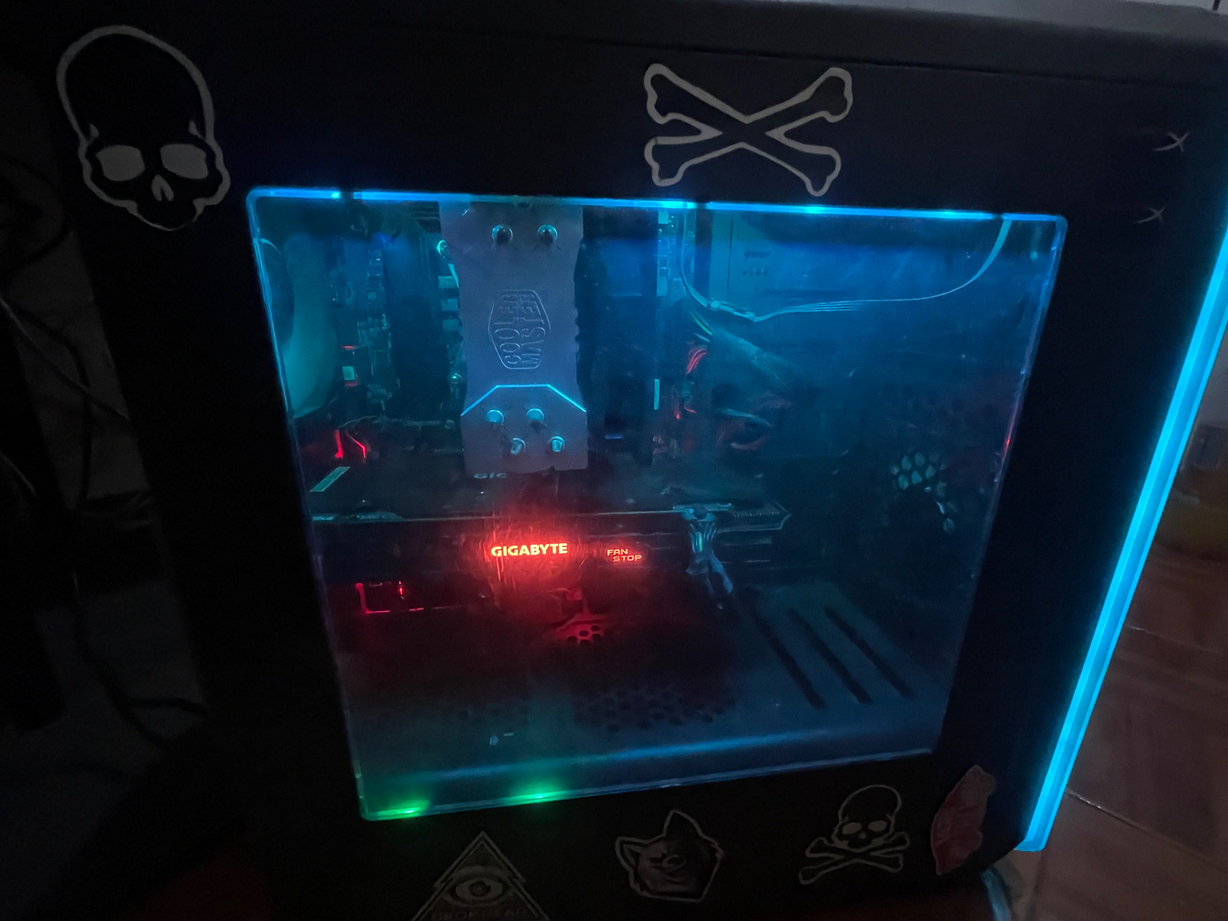 Computador fixo i5 6600k gtx 1060 3gb , 16gb ram , 1TB