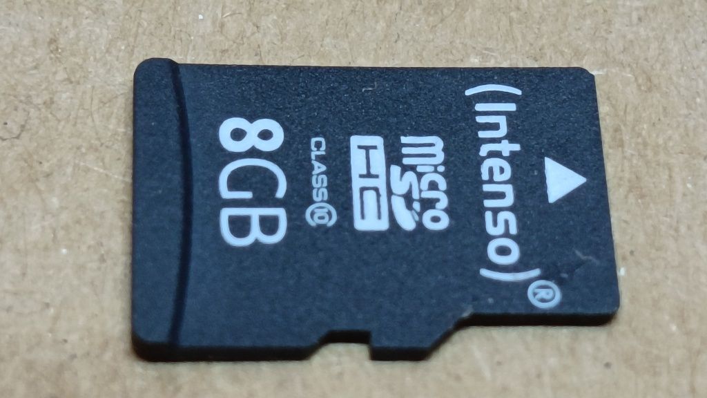 Karta pamięci Intenso microSD Class 10, 8GB
