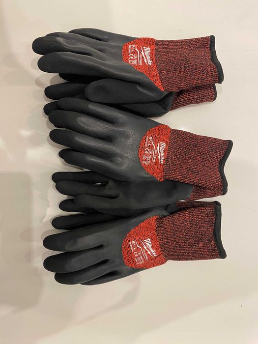 Rękawice zimowe MILWAUKEE odporne na przecięcia 3/C, rozmiar L/9