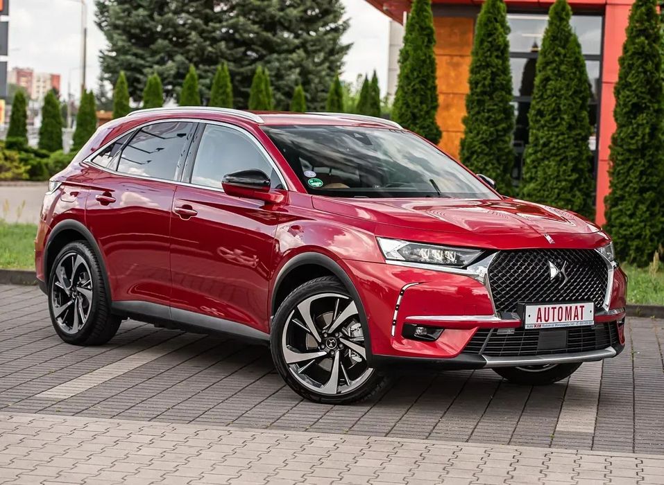 DS Automobiles DS 7 Crossback 1.6Hybryda 300KM 4x4 Skóra Grzane Wentylowane Fotele Masaże Kamera