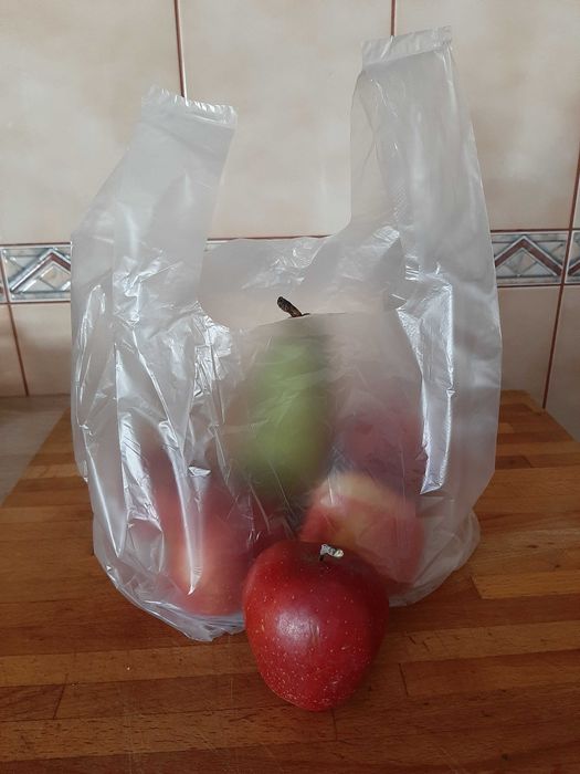 Reklamówki rolowane 23/43 cm 200 sztuk 10 mikronów mocne