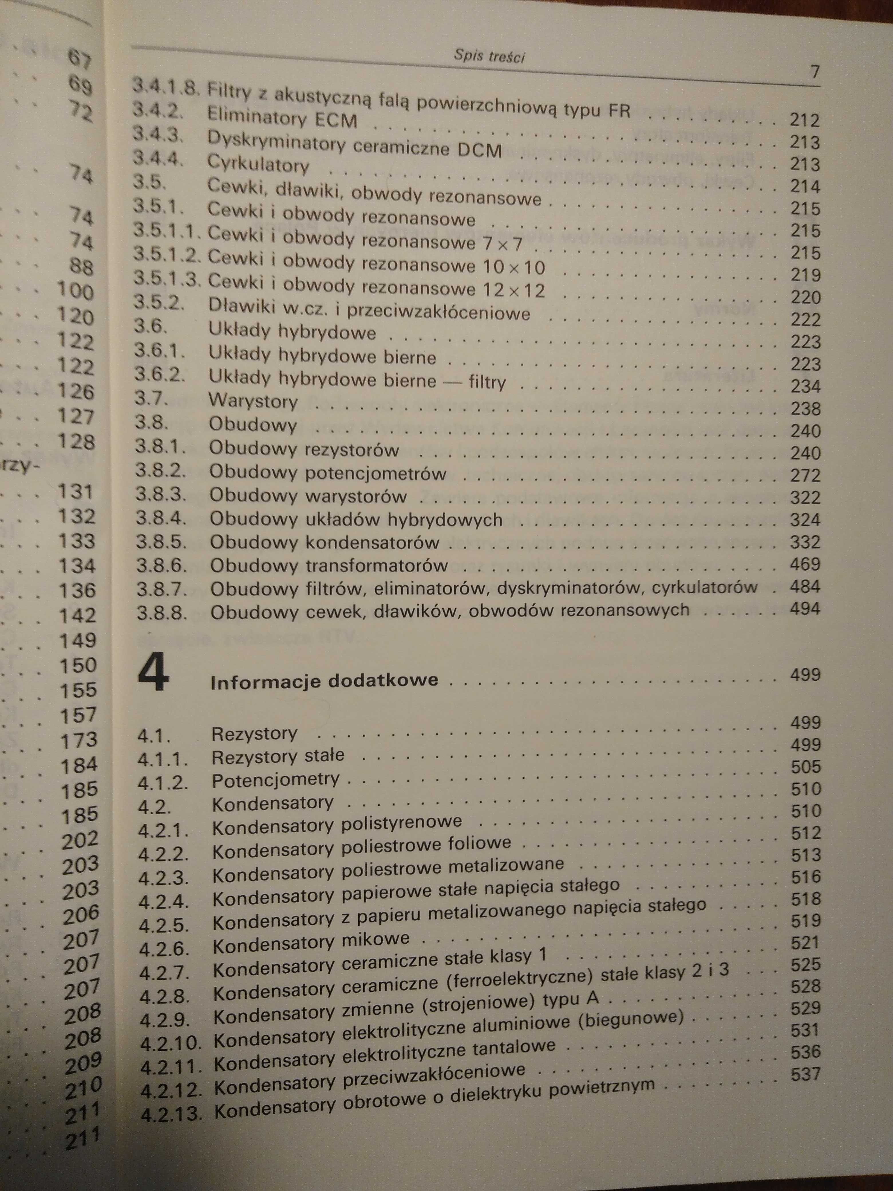 Podzespoły elektroniczne. Elementy bierne. Poradnik