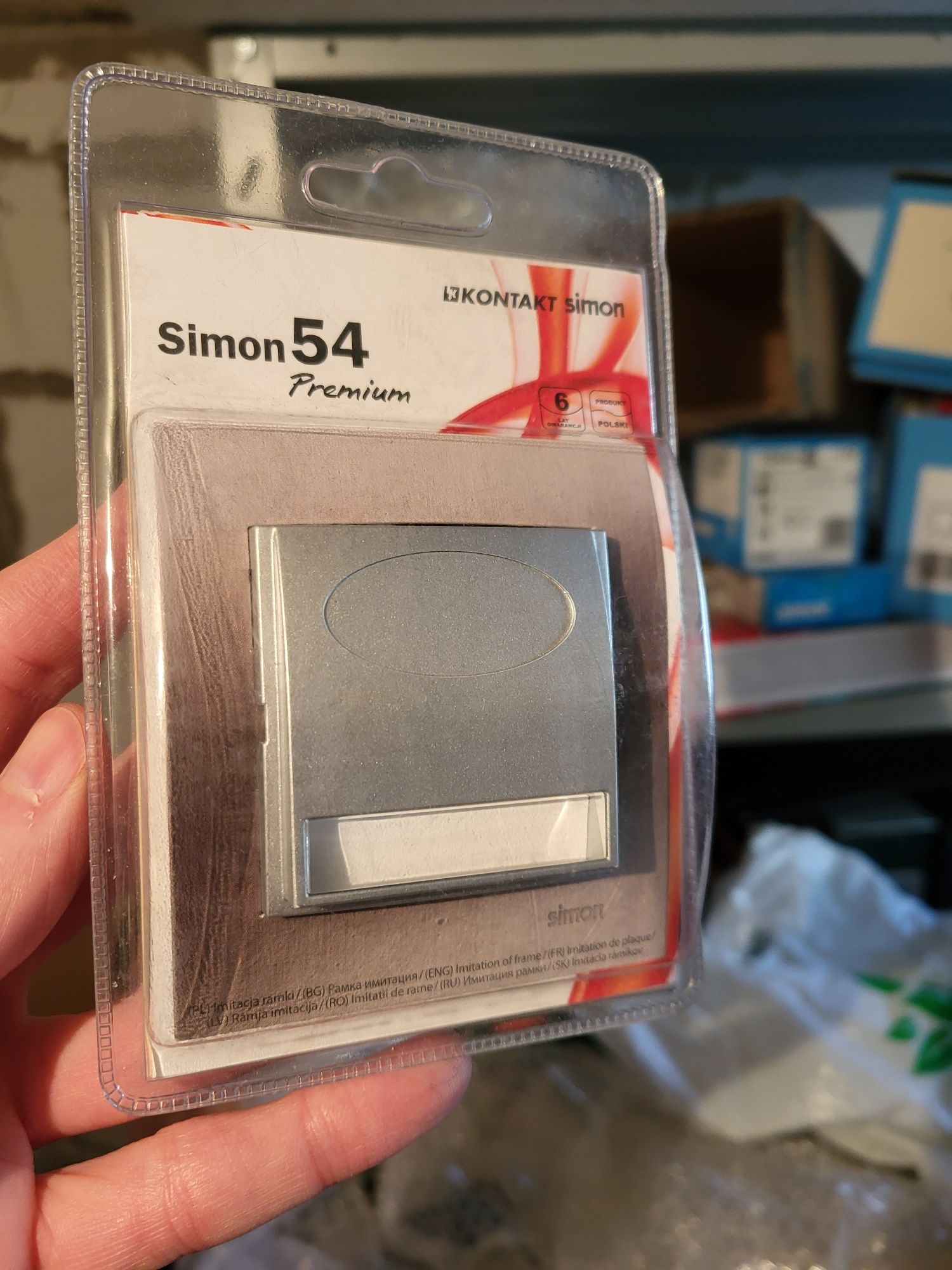 Oprawa lampka schodowa LED 230V Simon54 Premium DOS.01/43 Simon