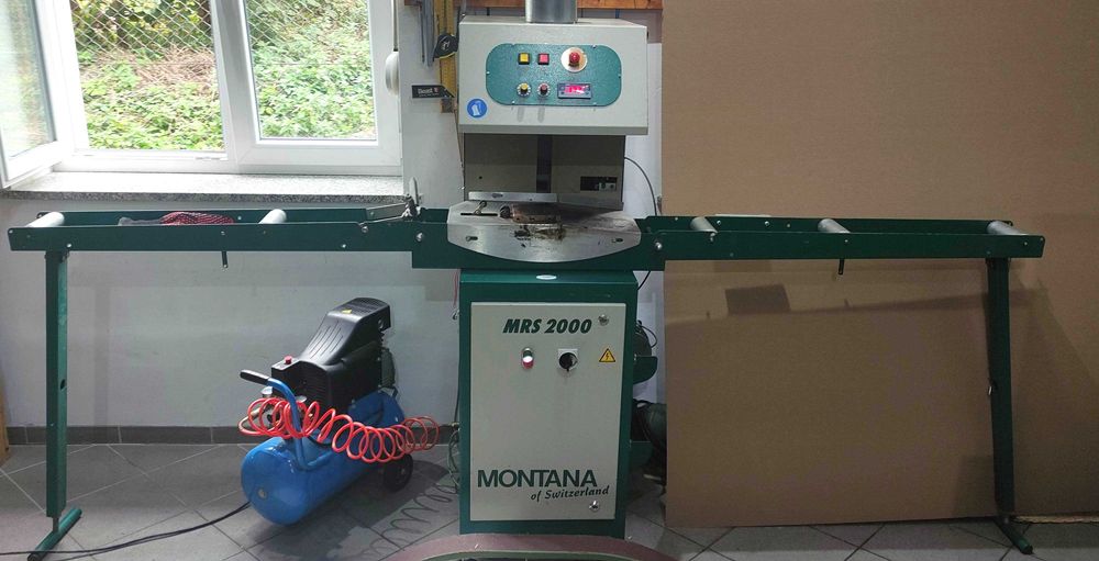 maszyna zalewarka do nart Montana MRS 2000 automat Szwajcaria