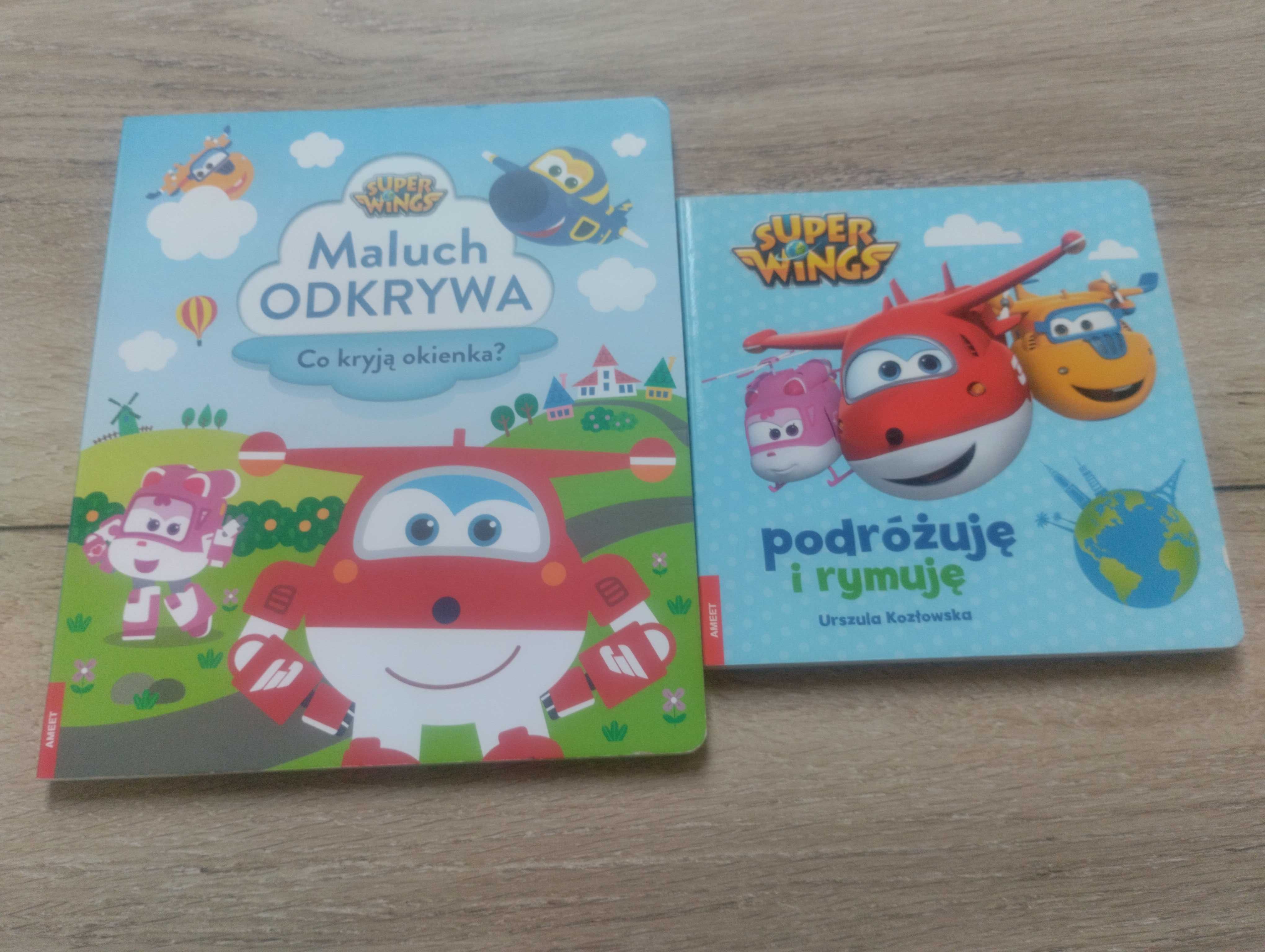 Super Wings Maluch odkrywa co kryją okienka + Podróżuję i rymuję