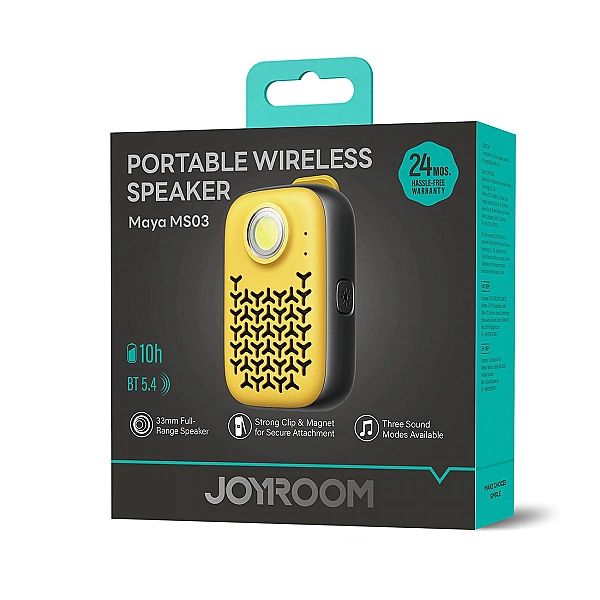 Głośnik Bluetooth Joyroom Maya JR-MS03 przenośny z wbudowaną latarką o