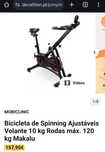 Bicicleta de Spinning Ajustáveis