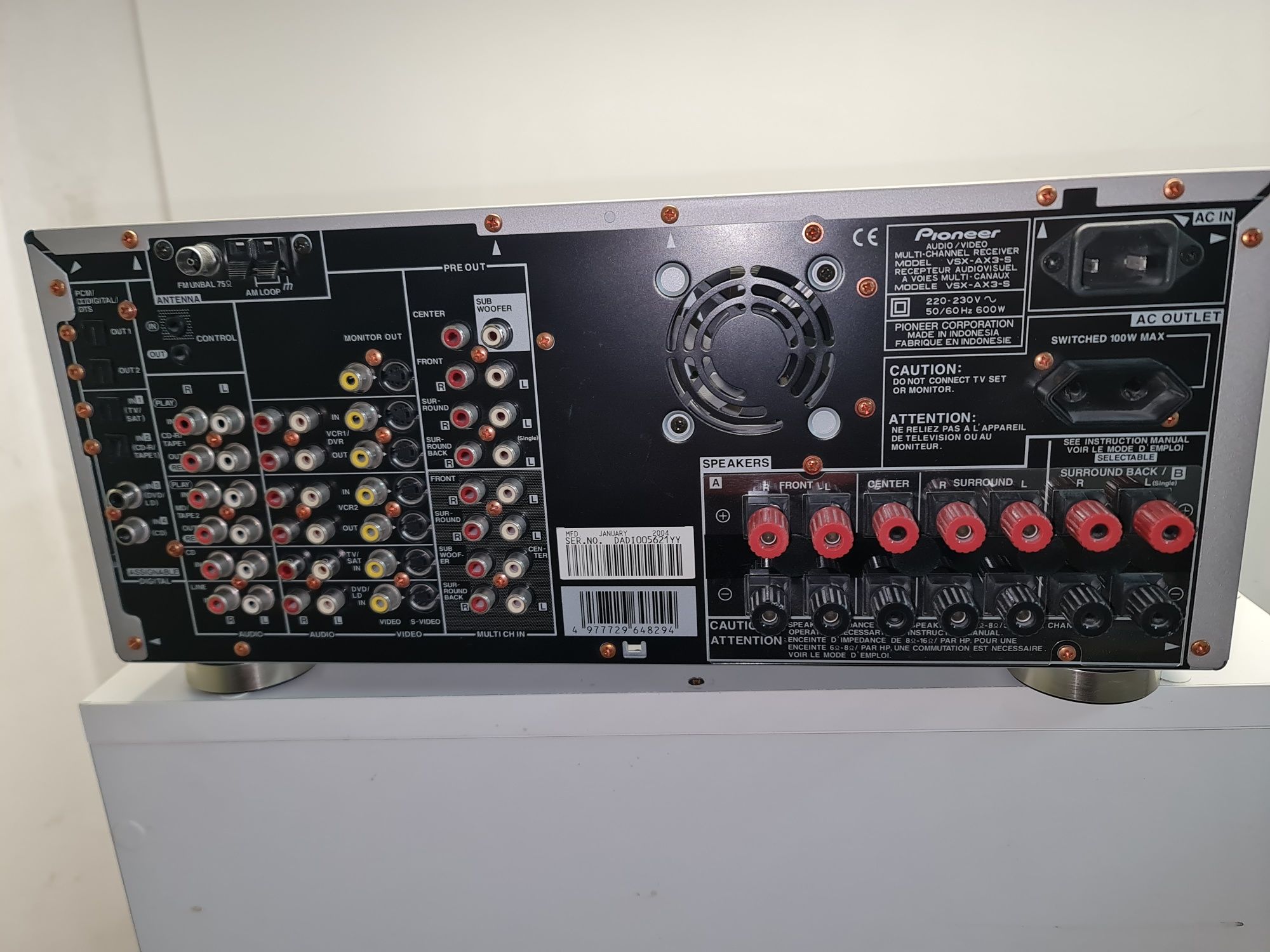 Pioneer VSX AX3 amplituner